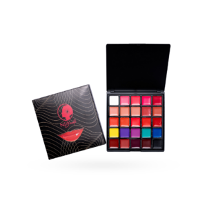 Découvrez notre palette de 25 rouges à lèvres mats, idéale pour créer des looks uniques. Pratique et élégante, elle vous accompagne partout !